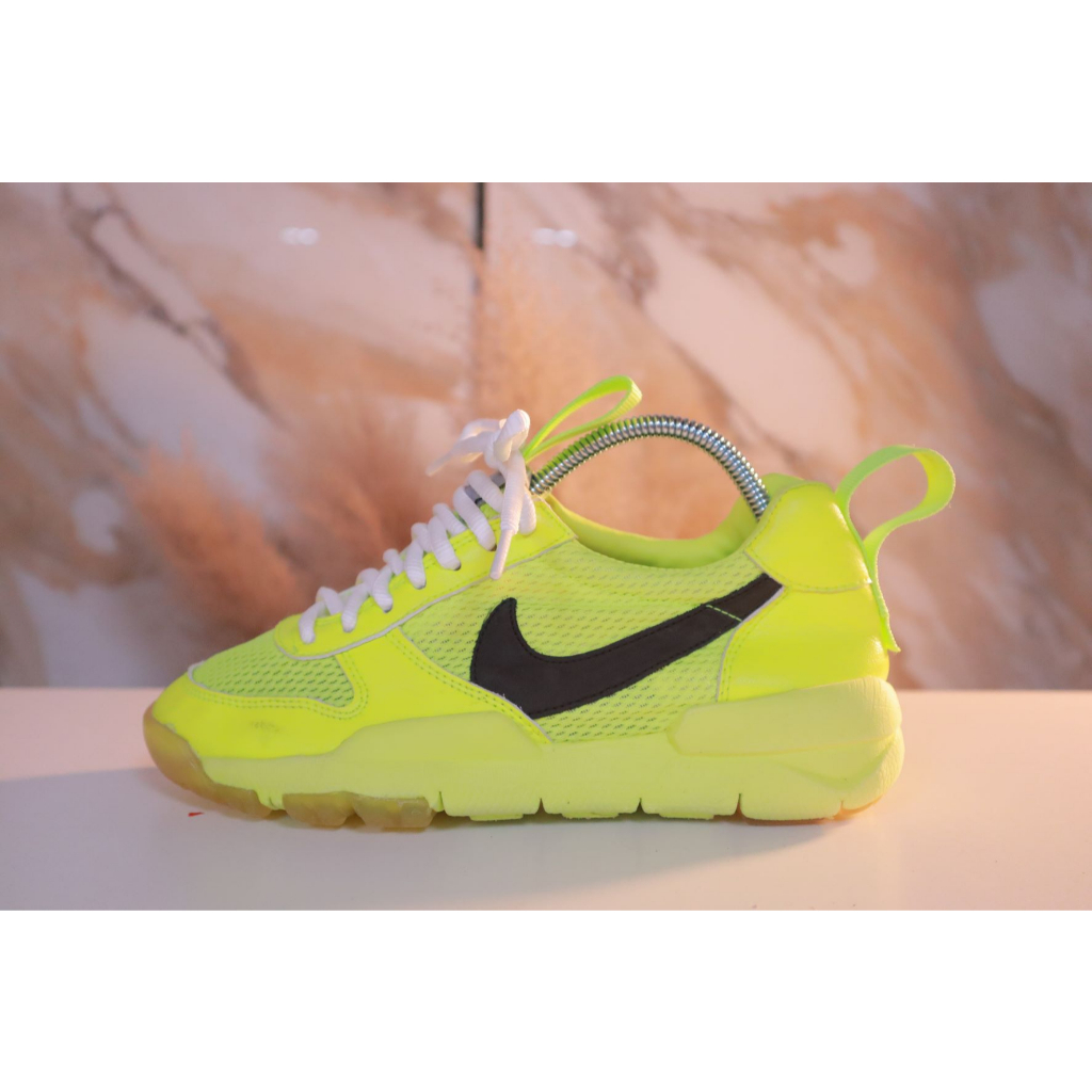 👟รองเท้าผู้หญิง Nike X Tom Sachs Mars Yard 2.0 ( หนังกลับ ) - Size36 / 22.5 cm - มือสองของแท้  💯 พร้อมส่ง