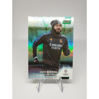 Karim Benzema 2021-22 Topps Stadium Club Chrome Green 3/199