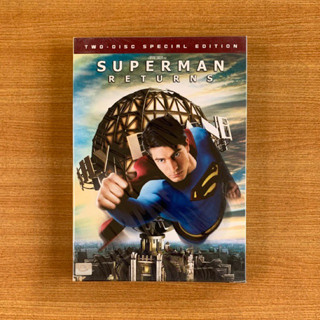 DVD : Superman Returns (2006) (2 disc) ซูเปอร์แมน รีเทิร์นส [มือ 1 ปกสวม] DC ดีวีดี หนัง แผ่นแท้ ตรงปก
