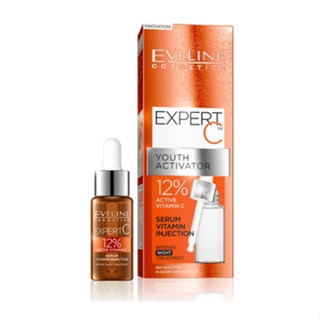 เซรั่มวิตามินซี Eveline Expert C Vitamin Serum Injection 18ml.