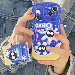 🎁ส่งของขวัญ🎁เคสไอโฟน 14 Pro Max 13 12 11 เคส for เคสไอโฟน11 pro2 Case Airpods 3 pro 1 2 พกง่ายๆ การป้องกันการตก Case