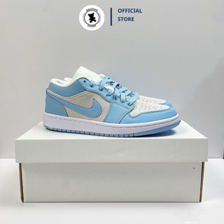 NIKE Air Jordan 1 Low University Blue สินค้าถ่ายจากงานจริง ของแท้100%💯