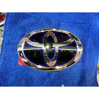 TOYOTA NEW HYBRID ดำ ม่วง ตรา โลโก้ รถ หน้า หลัง FORTUNER REVO ROCCO VIGO VIOS ALTIS CAMRY LOGO BADGE EMBLEM