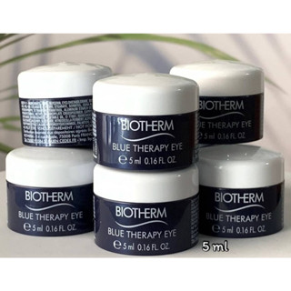 กระปุก 5ml Biotherm Blue Therapy Eye Cream 5ml. ครีมบำรุงรอบดวงตา ช่วยลดเลือนรอยหมอง