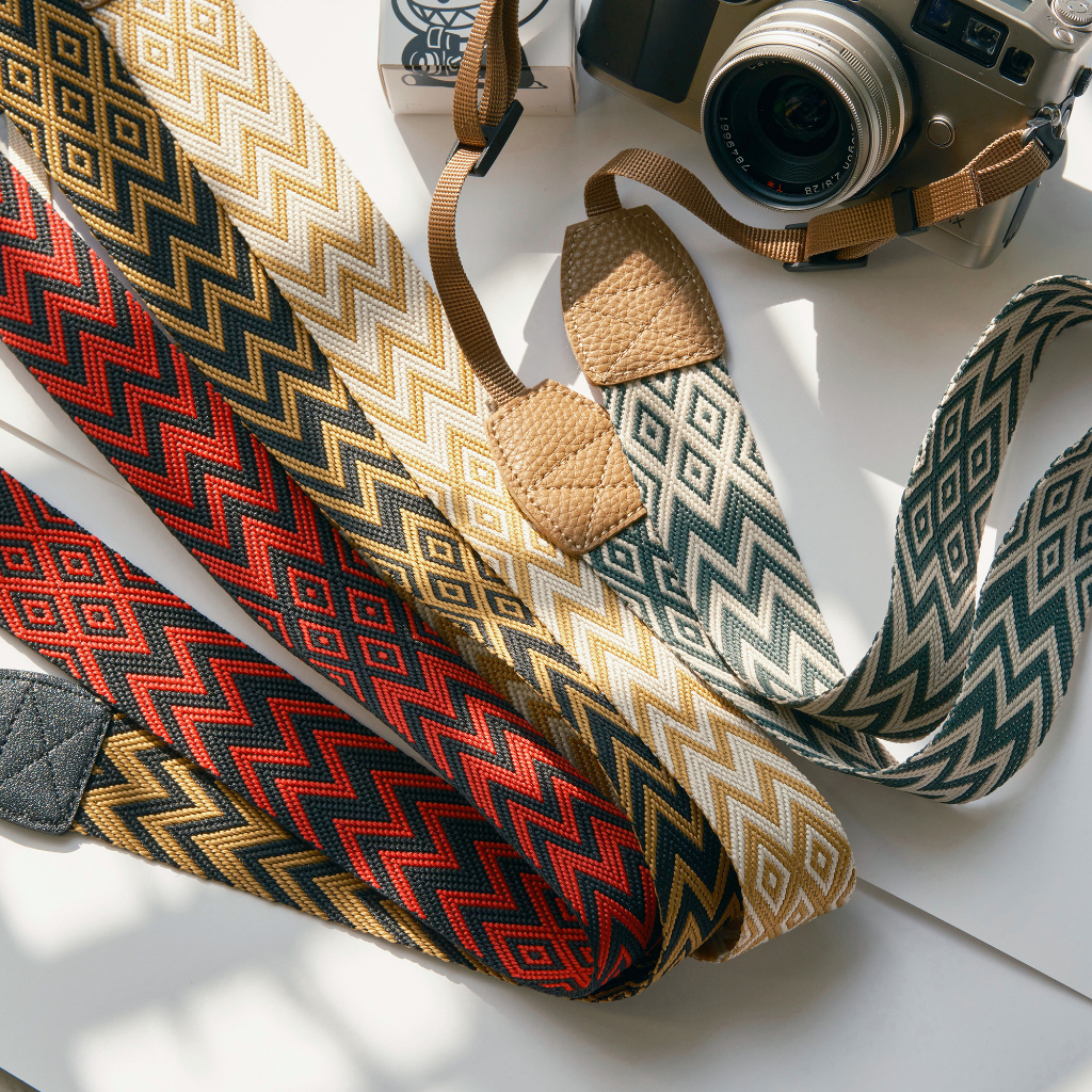 สายคล้องกล้อง สายคล้องกล้องฟิล์ม สายกล้อง Camera Strap การออกแบบโบราณย้อนยุค Retro vintag Design