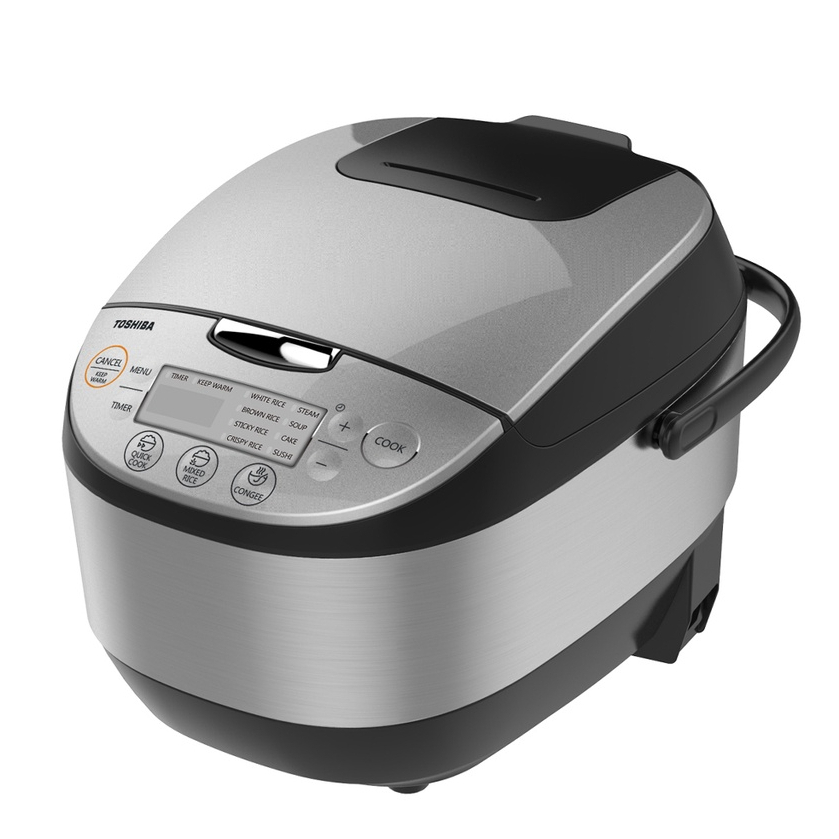 [ใส่โค้ด JYHQZZWH รับ 300 coins] TOSHIBA หม้อหุงข้าวดิจิตอล รุ่น RC-T10DR2 ความจุ 1.0 ลิตร