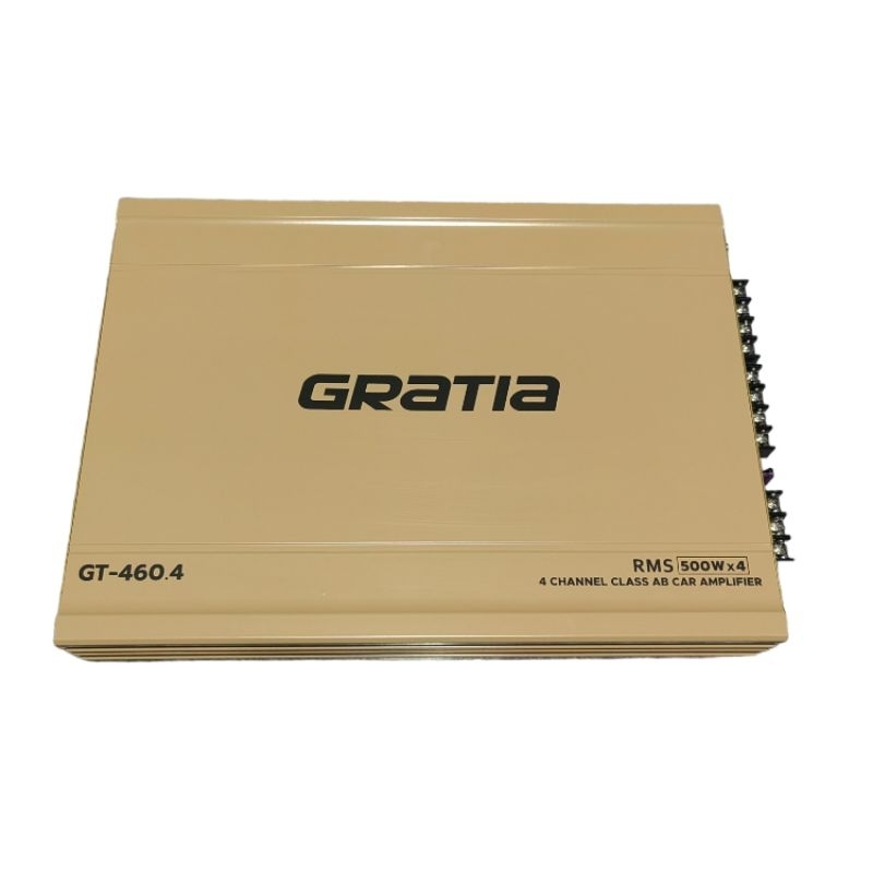 GT-460.4 พาวเวอร์ขับเสียงกลาง Class AB กำลังขับสูงสุด 500X4เสียงกลางเด่น ใสและละเอียด ฟังเพาะ เครื่องเสียงรถยนต์ (1ตัว) ราคา ถูกที่สุด ดีลบีเคเค แกลเลอรีภาพที่ 4