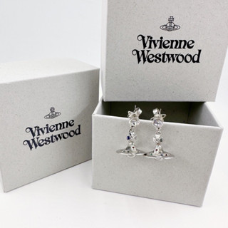 👛ของแท้💯% New! Vivienne Westwood Earring (❗️เช็คสต็อคสอบถามก่อนสั่งอีกทีนะคะ📲)