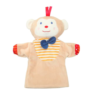 ตุ๊กตาหุ่นมือ BBSKY ตุ๊กตาหุ่นมือรูปสัตว์ Hand Puppet ตุ๊กตาผ้านิ่ม สำหรับเล่านิทาน เสริมสร้างพัฒนาการ