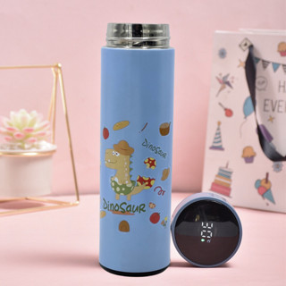 Temperature cylinder fancy กระบอกน้ำวัดระดับอุหภูมิน้ำ กระบอกน้ำเก็บอุหภูมิกรองชา มีที่กรองใบชาในตัว กระติกเก็บความร้อน-