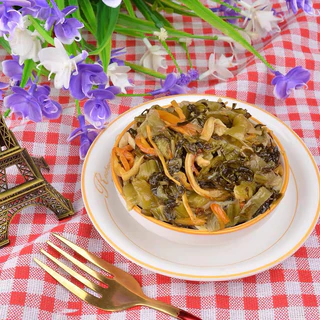 ผักดองเห็ดพร้อมส่ง(闽香金针菇梅菜)ขนาด 70g ผักดองเห็ดสูตรต้นตำรับแท้จากจีน ทานง่ายเพียงแค่ฉีกซองก็สามารถทานได้ทานที