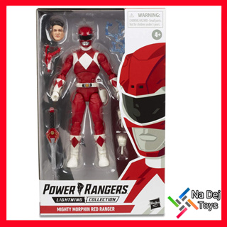 Power Rangers Lightning Collection Mighty Morphin Red 6" Figure พาวเวอร์ เรนเจอร์ ไมท์ตี้ มอร์ฟิน เร้ด ขนาด 6 นิ้ว