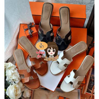 รองเท้าแตะ Hermes พร้อมส่ง size 36–40 พร้อมกล่องกันกระแทก