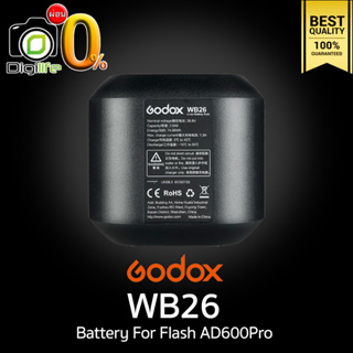 ผ่อน 0%** Godox Battery WB26 For AD600Pro