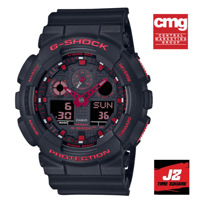 แท้แน่นอน 100% หายากสุดๆกับ G-SHOCK GA-100BNR-1A อุปกรณ์ครบทุกอย่างพร้อมใบรับประกัน CMG