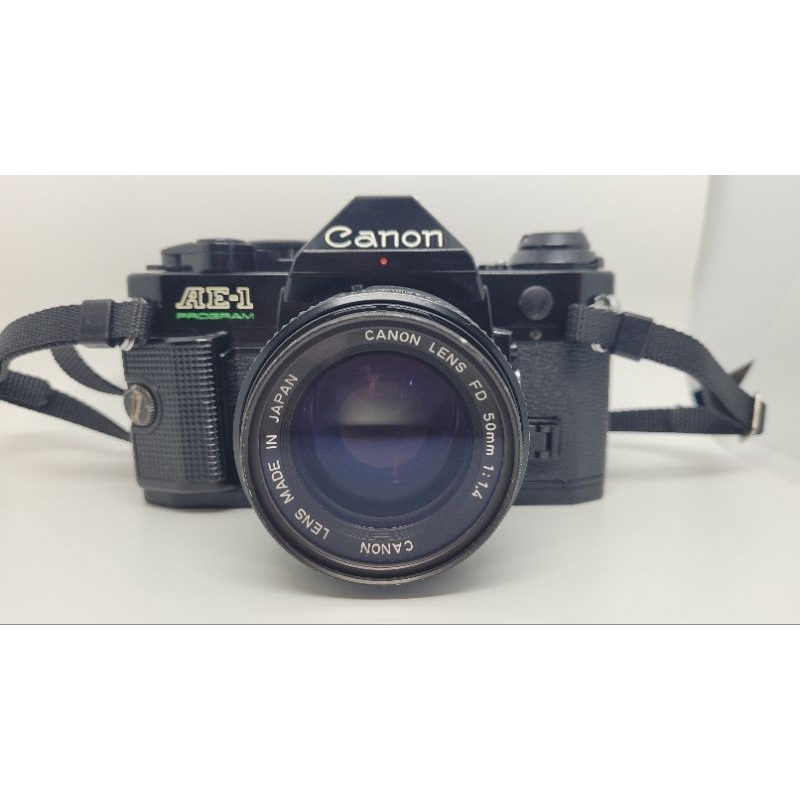 กล้อง ฟิล์ม Canon AE-1 Program black