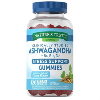 โสมอินเดีย กัมมี่  คลายเครียด Natures Truth Ashwagandha