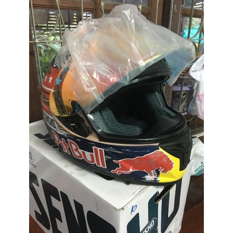 หมวกกันน็อค SENSHO ลาย Pit Bull