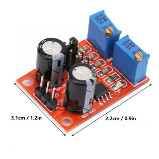 NE555 Adjustable Pulse Frequency Module Square Signal Generator 5V-15VDC Pulse PWM Module