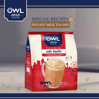 ชาชักสิงคโปร์ OWL Singapore Teh Tarik Milk Tea ชาชักผงชง 12ซอง 300กรัม ชาชัก สิงคโปร์ มิลค์ที ชานมปรุงสำเร็จ ชานมมีฟอง