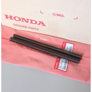 สปริงโช๊คหน้า/HONDA/ดรีม100 exces C100P ดรีม99 ความยาว 32.5 ซ.ม แท้ศูนย์ (51401-KFM-901)ต่อคู่