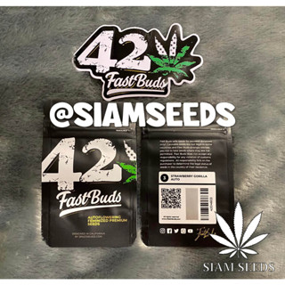 เมล็ดกัญชา Fastbuds Strawberry Gorilla Auto Cannabis Seeds (Pack of 3)