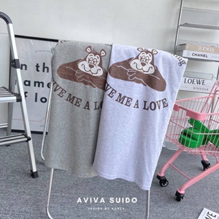 AVIVA STUDIO 🧸เสื้อยืดหมี Give me a love