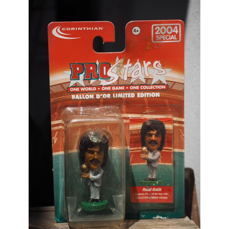 🎗️โมเดลฟุตบอล Pro Stars🎗️  ‘Ruud Gullit‘  🏆⚽️Ballon D’or Limited⚽️🏆
