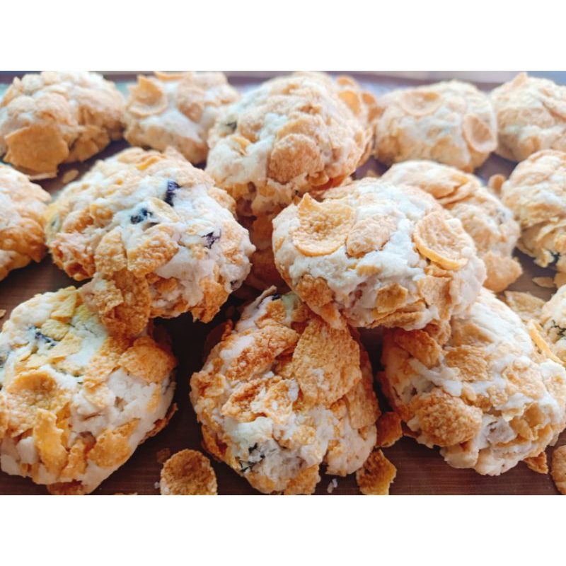 คุกกี้คอนเฟลก Conflakes Cookies (1 กล่องมี 15 ชิ้น)