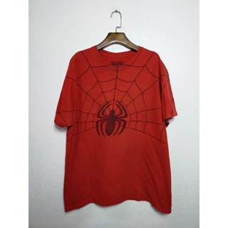 เสื้อยืด มือสอง ลายการ์ตูน ลายภาพยนตร์ Marvel อก 44 ยาว 27