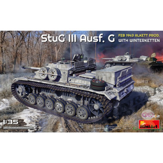 MINIART 35362 StuG III Ausf. G FEB 1943 ALKETT PROD. WITH WINTERKETTEN [1/35]