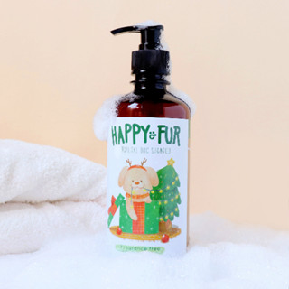 [ส่งด่วน 1 ชม.ในกทม. ติดตามลดเพิ่ม 5%][อ่อนโยน ไม่มีน้ำหอม ลดขนร่วง]Happy Fur - Fragrance free 450ml