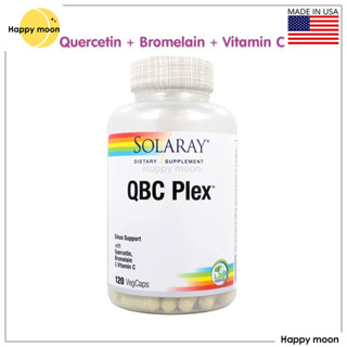 Solaray, Quercetin, Bromelain &amp; Vitamin C, 120 VegCaps