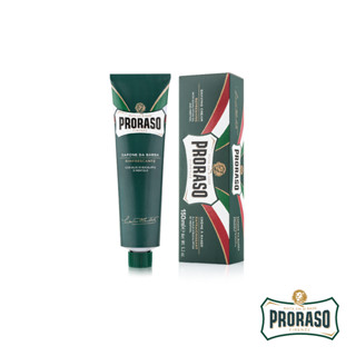 (400510) Proraso Shaving Cream Tube Refreshing 150ML / โปรราโซ เชฟวิ่ง ครีม ทูป รีเฟรชชิ่ง 150 มล.