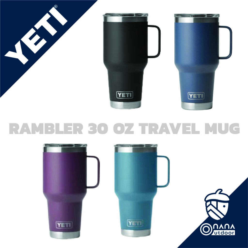 YETI Rambler 30oz Travel Mug with Stronghold Lid