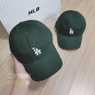 ของแท้ MLB Rookie Slider Cap หมวกสีเขียวเข้ม Logo LA 💚💚