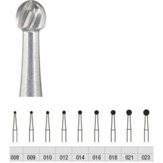 (ราคาต่อ 1 ดอก) Carbide round burs ดอกคาร์ไบด์ ดอกคาบาย มะยมคาร์ไบด์