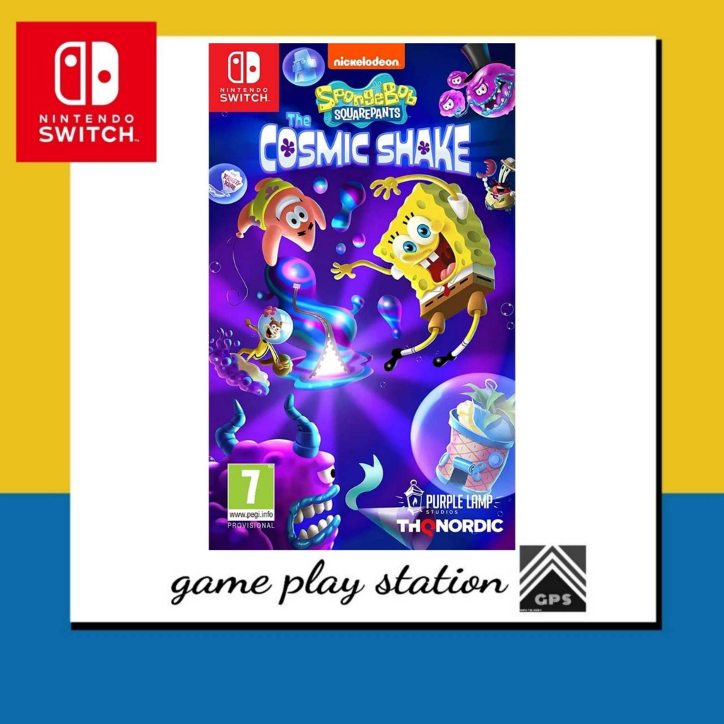 nintendo switch spongbob squarepants the cosmic shake ( english zone 2 )