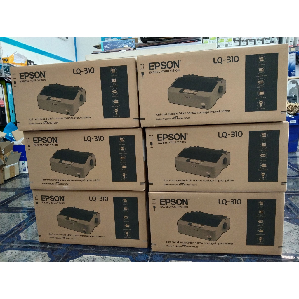 ปริ้นเตอร์ EPSON LQ-310 #ออกบิลกำกับภาษีได้ค่ะ #เครื่องใหม่ ประกันศูนย์ Epson #มีหมึกแท้