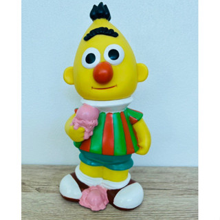 ออมสินตัวใหญ่ Bert Sesame Street น่ารัก มีรอยตามภาพ งานแท้ ฝาดั้งเดิม