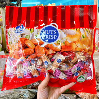 ถั่วตุ๊บตั๊บมาเลเซีย NUTS CRISP  คละรส TWINFISH NUTS CRISP นน. 500 g.