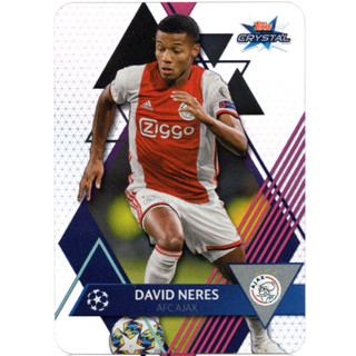 1 x David Neres Rookie Card #29 Topps CRYSTAL 2019/20 cards