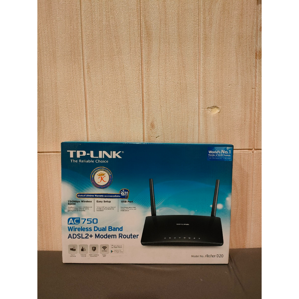 TP-LINK AC750 Wireless Dual Band Gigabit Archer D2 มือสอง