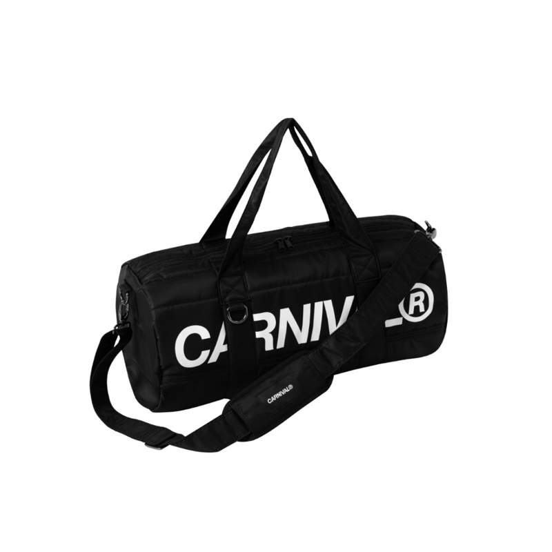 CARNIVAL DUFFLE NYLON BAG M Black