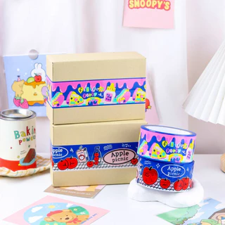 [พร้อมส่ง🚚] เทปปิดกล่อง เสียงเบา เทปขอบคุณลายน่ารัก กว้าง 2 นิ้ว ความยาว 3ขนาด 50/90/100 หลา มีเก็บเงินปลายทาง COD