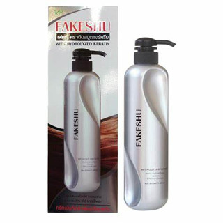 ครีมหมักผม Fakeshu Keratin เคราติน เคลือบแก้ว เฟคชู 618 มล. เฟคซู แบบขวด 618 ml.