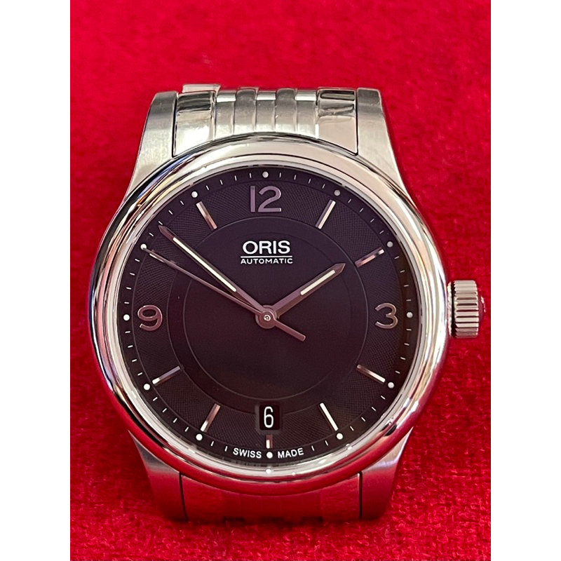 ORIS Automatic ตัวเรือนสแตนเลส นาฬิกาผู้ชาย มือสองของแท้
