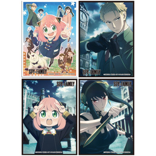 Chara Sleeve Collection Matte Series Spy x Family : Key Visual, Loid Forger, Anya, Yor - ซองใส่การ์ด