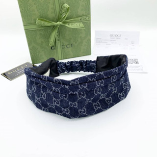 ที่คาดผม denim💙 headband พร้อมส่งครับ Full set box