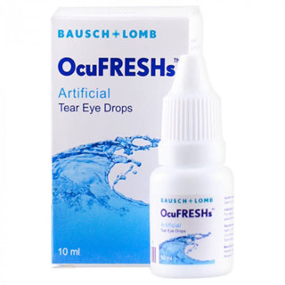 Bausch+Lomb OcuFRESHs Artificial Tear Eye Drops 10 ml.  น้ำตาเทียม น้ำยาหยอดตา 1 กล่อง